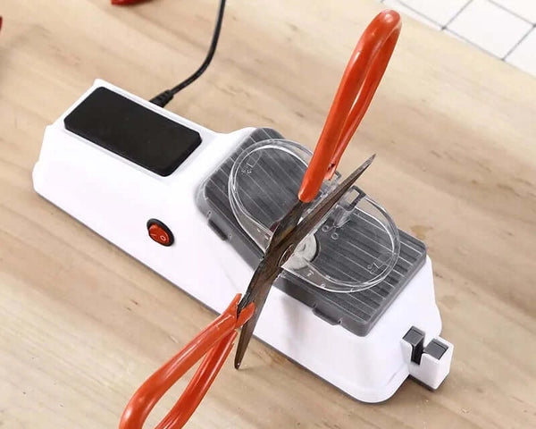 BladeBooster - Elektrischer Messerschärfer - 5 Gratis-Schleifscheiben + Kostenloser Versand! [Letzter Tag Rabatt]