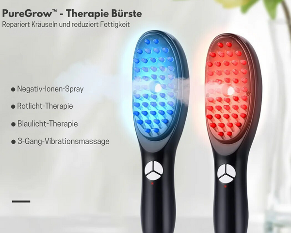 PureGrow™ | Haarwachstums-Therapiebürste für gesunde und kräftige Haare