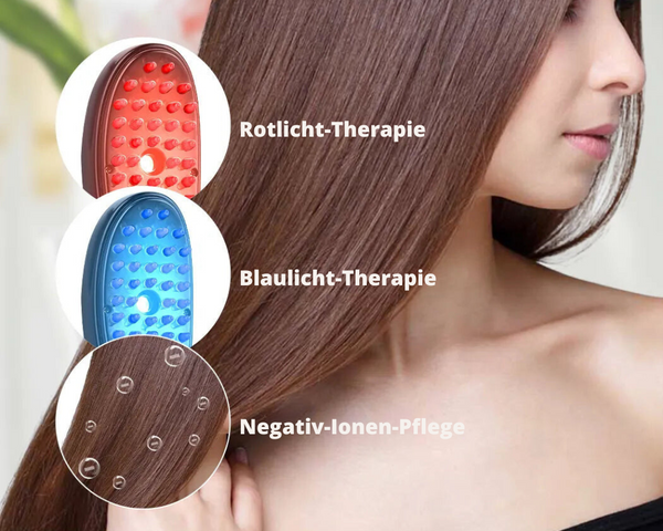 PureGrow™ | Haarwachstums-Therapiebürste für gesunde und kräftige Haare