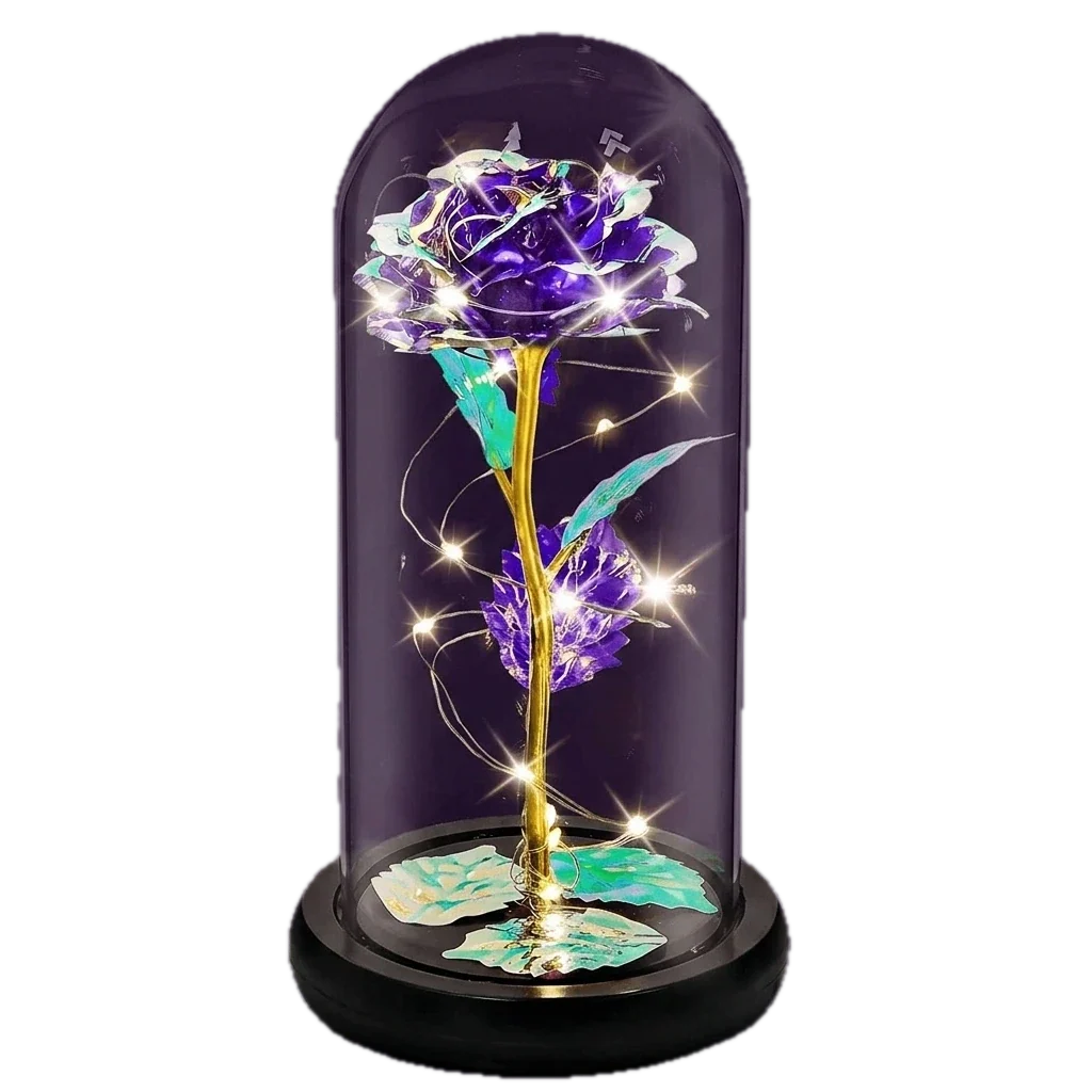 EternaRose™ Galaxy Rose – Eine leuchtende Rose, die für immer bleibt ✨🌹