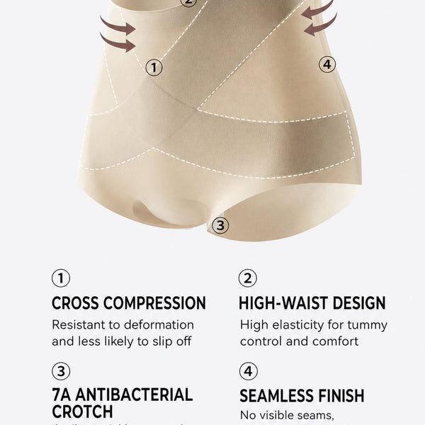 CurveLuxe™ High-Waist Shaping Slip – Für Eine Glatte, Selbstbewusste Silhouette