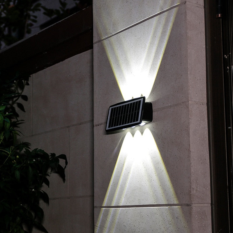 50% Rabatt | WallLumen - Solar Außenwandleuchte