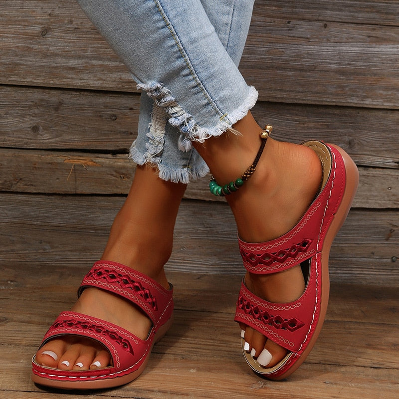 50% RABATT || Catriona™️ - Orthopädische Sandalen