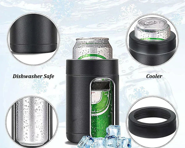 EasyCool™ - Bierflaschendose aus Edelstahl [Letzter Tag Rabatt]