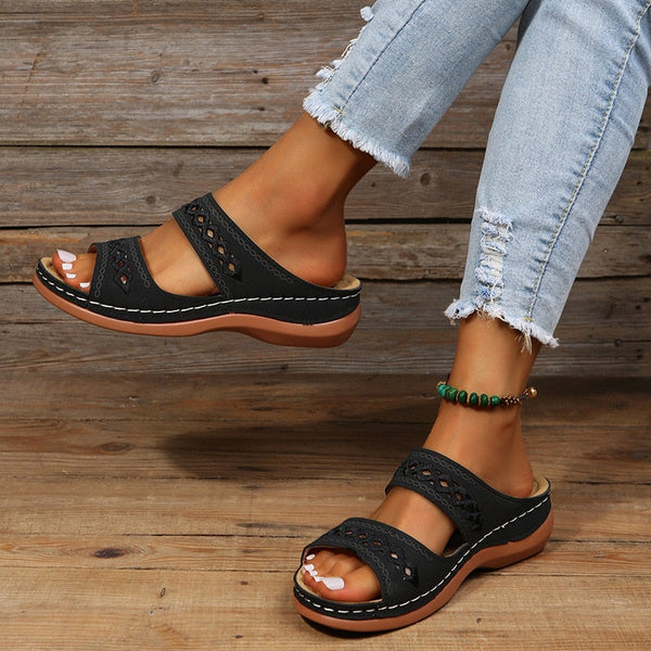 50% RABATT || Catriona™️ - Orthopädische Sandalen