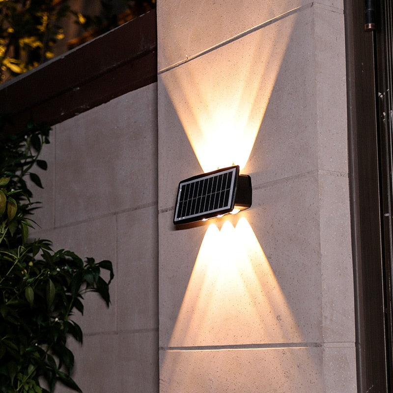 50% Rabatt | WallLumen - Solar Außenwandleuchte