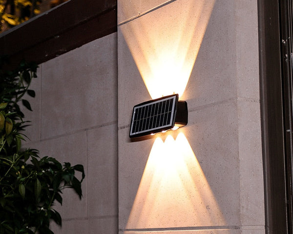 50% Rabatt | WallLumen - Solar Außenwandleuchte