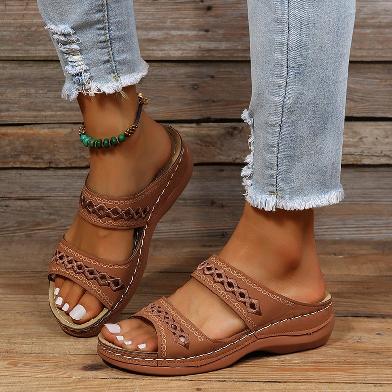 50% RABATT || Catriona™️ - Orthopädische Sandalen