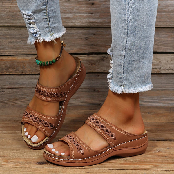 50% RABATT || Catriona™️ - Orthopädische Sandalen