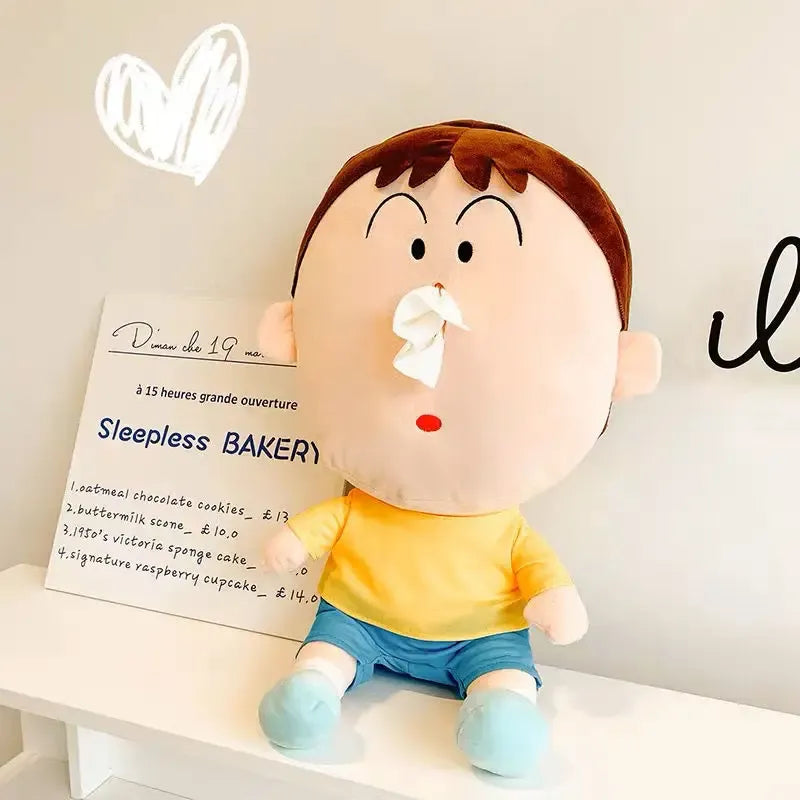 EasyPly™ – Lustiger Cartoon-Plüsch Taschentuchhalter | Weiche & Niedliche Aufbewahrung