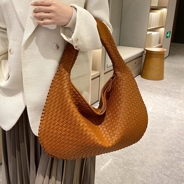 Sophia™ | Elegante Lederschultertasche