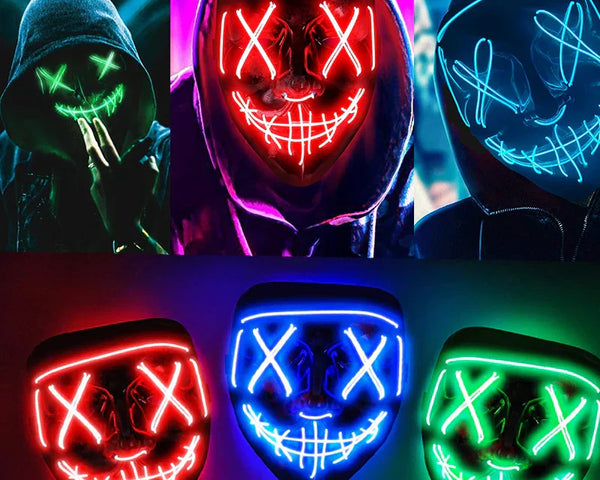 Zani's |  Halloween LED Purge Maske!