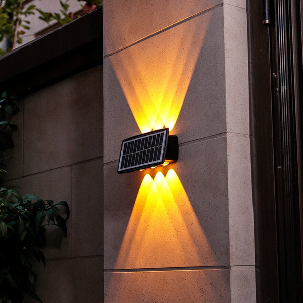 50% Rabatt | WallLumen - Solar Außenwandleuchte