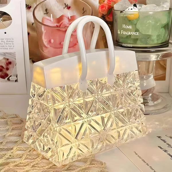 LumiBag – Stilvolle Handtaschenlampe für gemütliche Nächte