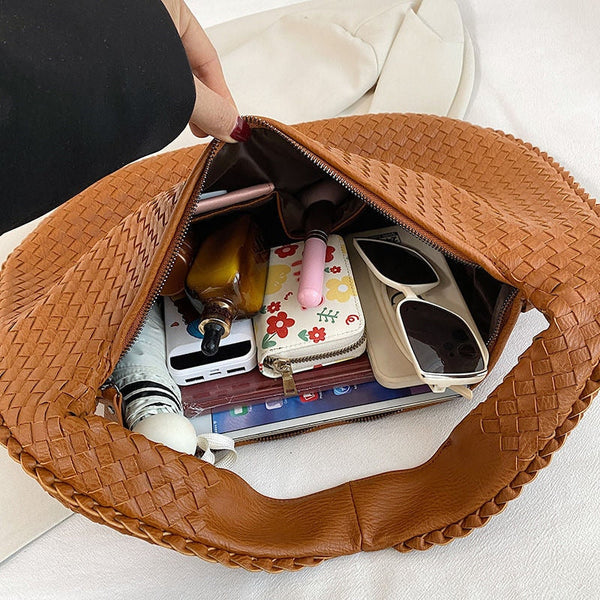 Sophia™ | Elegante Lederschultertasche