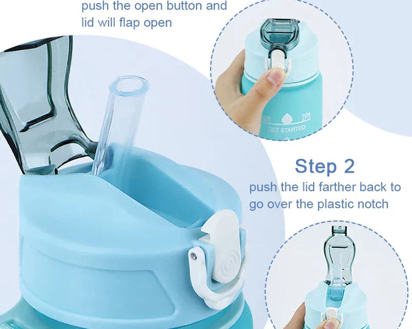 BoostAqua™ - 900ml Wasserflasche