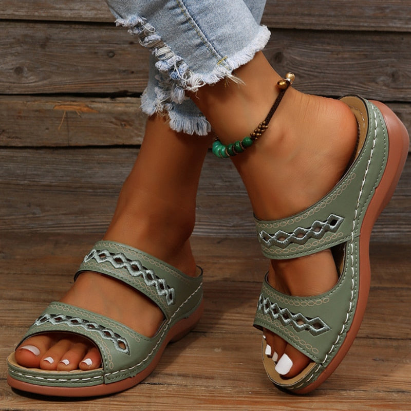 50% RABATT || Catriona™️ - Orthopädische Sandalen
