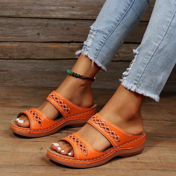 50% RABATT || Catriona™️ - Orthopädische Sandalen