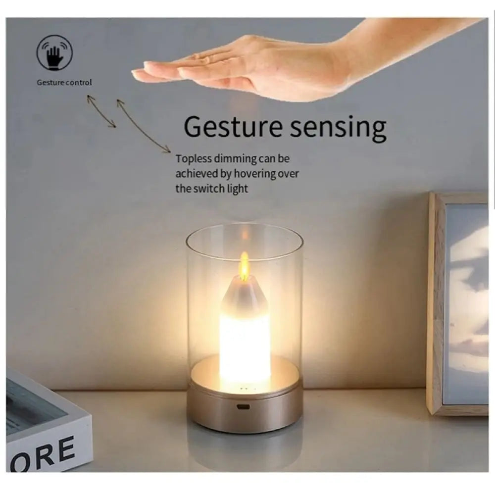 LumeMystic - Smart Sensor Hover LED flammenlose Kerzenlampe