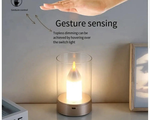 LumeMystic - Smart Sensor Hover LED flammenlose Kerzenlampe