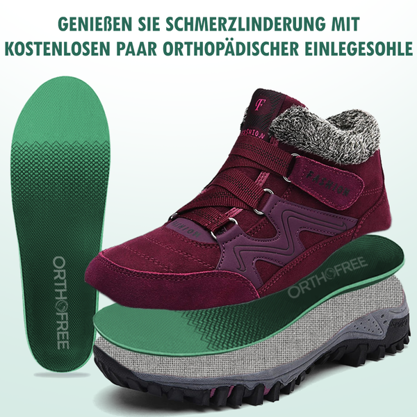 ComfyStep™ - Perfekte Winterstiefel für Komfort, Halt und Gesundheit.