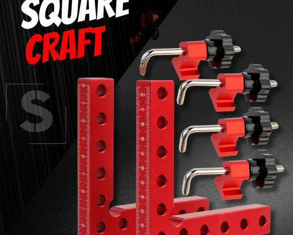 SquareCraft™ - Vielseitige Klemmquadrate