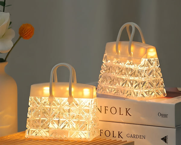 LumiBag – Stilvolle Handtaschenlampe für gemütliche Nächte