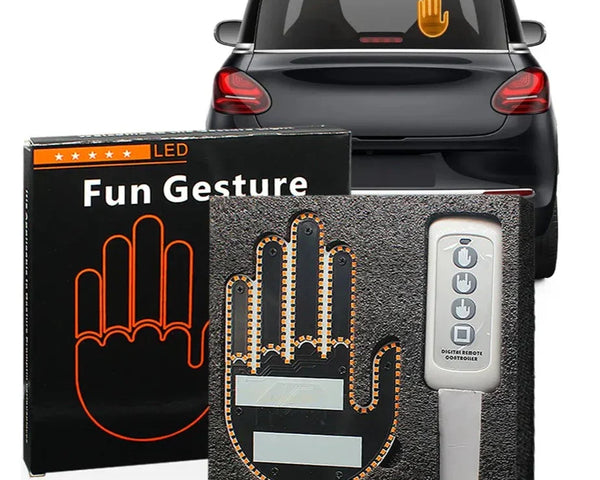 FUNGESTURE: Die LED-Handgesten-Anzeige mit Fernbedienung