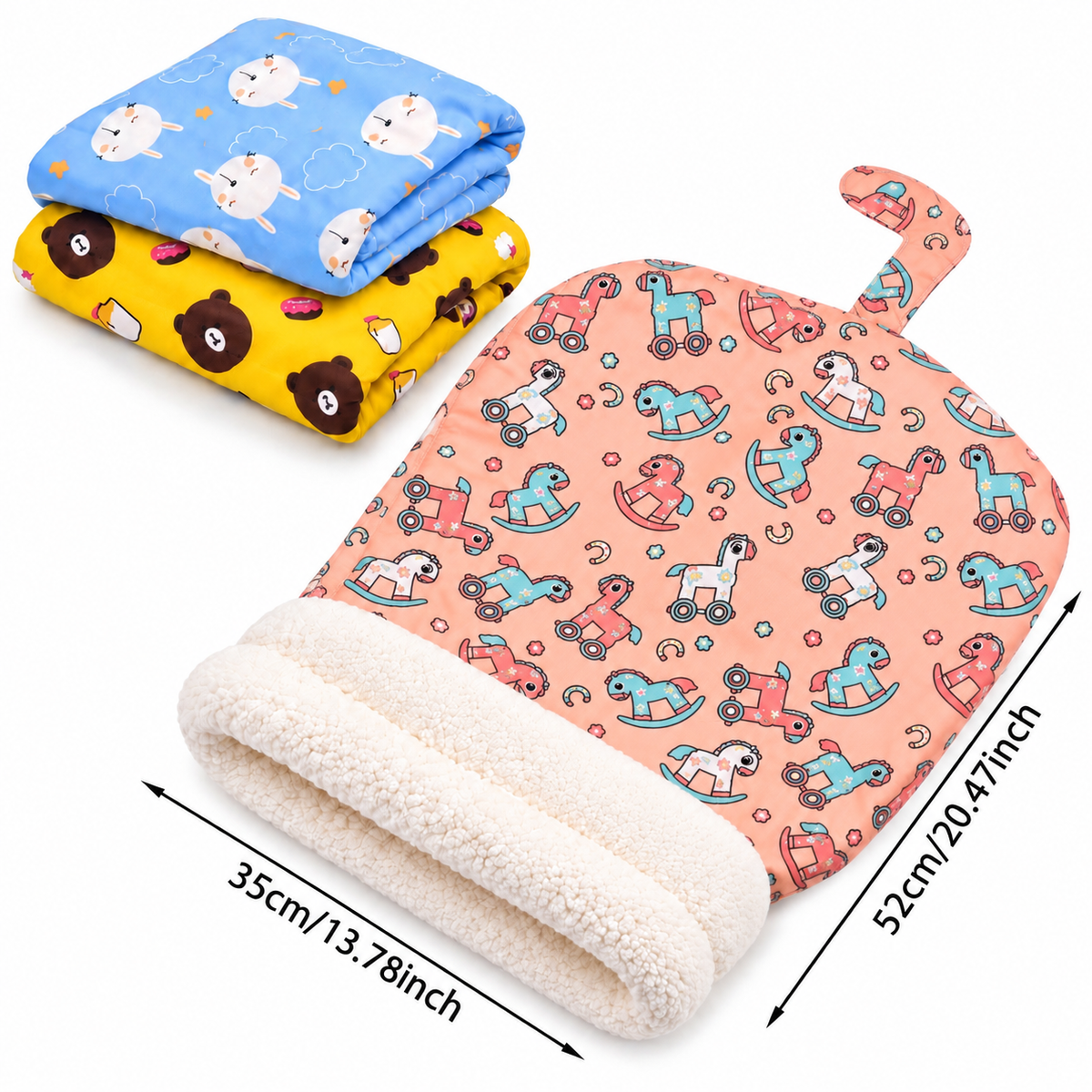 PurrHaven™ Katzenschlafsack | Kuscheliger Plüschkomfort