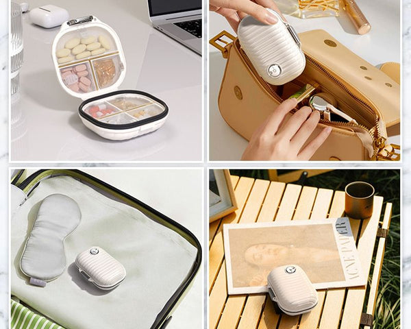 EasyTravel™️ – Organisieren Sie Ihre Medikamente & Schätze unterwegs! | 1+1 Gratis