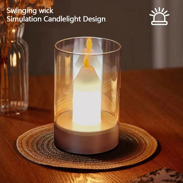 LumeMystic - Smart Sensor Hover LED flammenlose Kerzenlampe