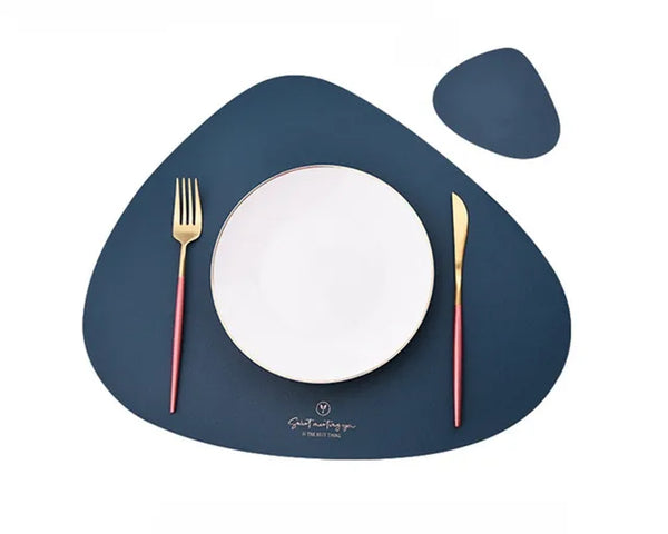 50% RABATT | TableMat™ - Elegantes Set aus PU-Leder-Tischsets und Untersetzern [Letzter Tag Rabatt]