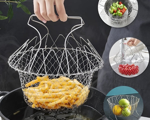 50% Rabatt | FryingBasket™ - Zusammenklappbarer Kochkorb
