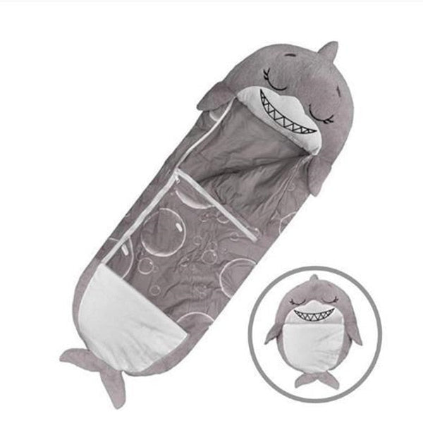 Kinder Schlafsack mit Kissen | 2-in-1 Kuschelset | Ideal für Kita & Übernachtungen