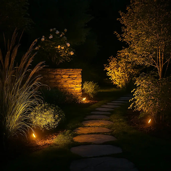 LumiViva™ Solar-Gartenstrahler | Farbige Beleuchtung & stimmungsvolle Gartenatmosphäre