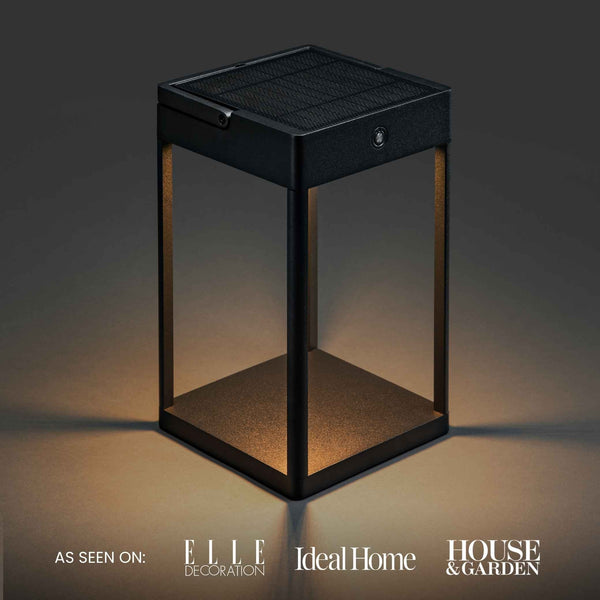 Solaraire™ Luxus-Solarleuchte | Elegantes Licht für draußen