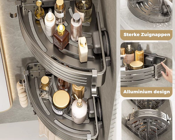 StickShelf – Extra Badkameropslag Zonder Boren