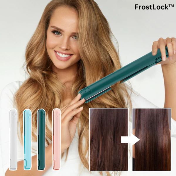 FrostLock™ Mini Haarglätter mit Doppelfunktion für elegante Locken
