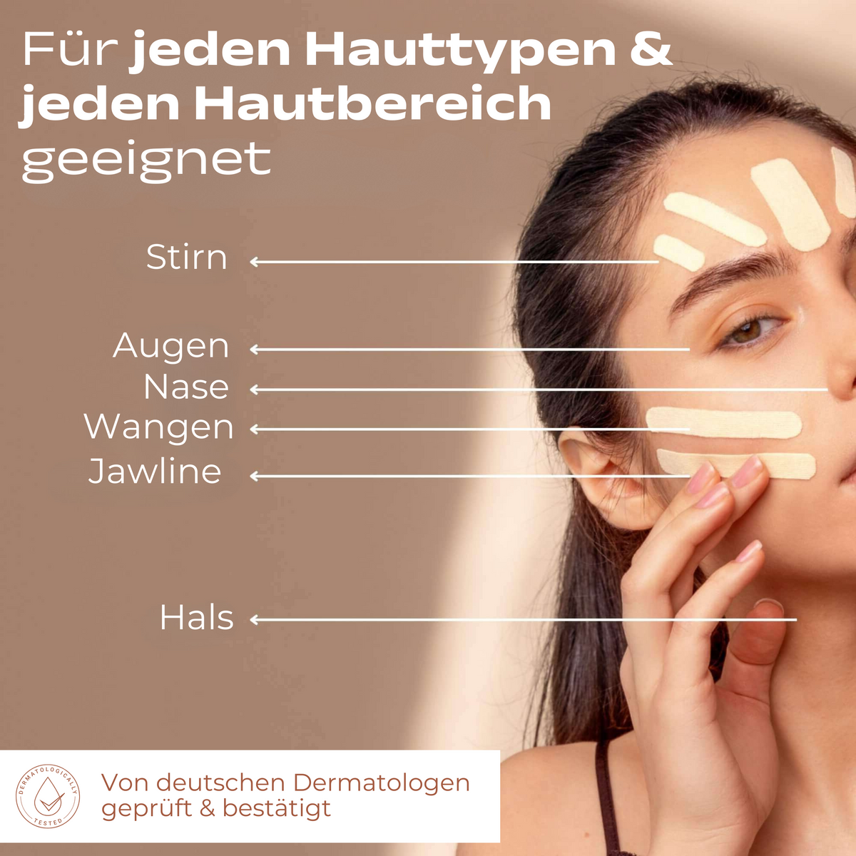 FaltenBand™ Feine Linien glätten