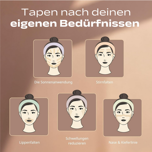 FaltenBand™ Feine Linien glätten