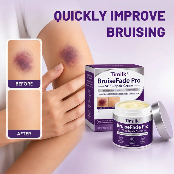 BruiseLuxe™ Hautregenerationscreme – Für Weniger Sichtbare Blutergüsse & Ein Ebenmäßigeres Hautbild