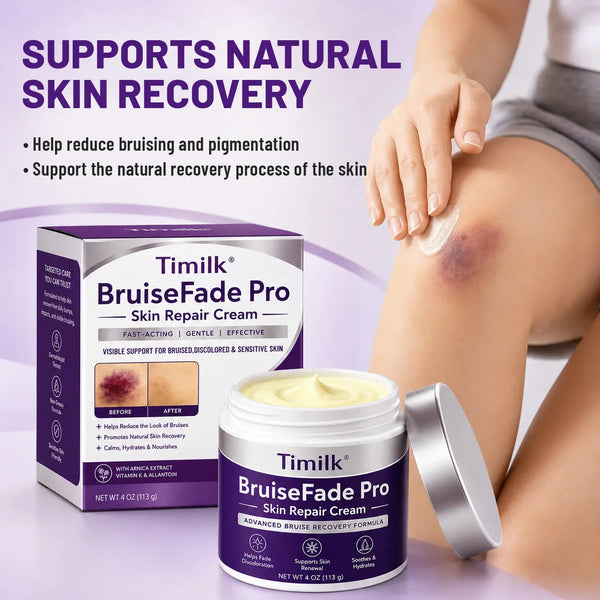 BruiseLuxe™ Hautregenerationscreme – Für Weniger Sichtbare Blutergüsse & Ein Ebenmäßigeres Hautbild