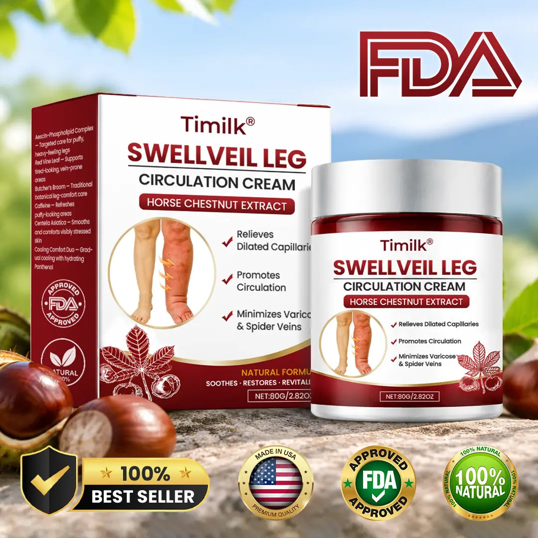 SwellEase™ Bein-Circulation-Creme – Für leichtere & weniger geschwollen wirkende Beine