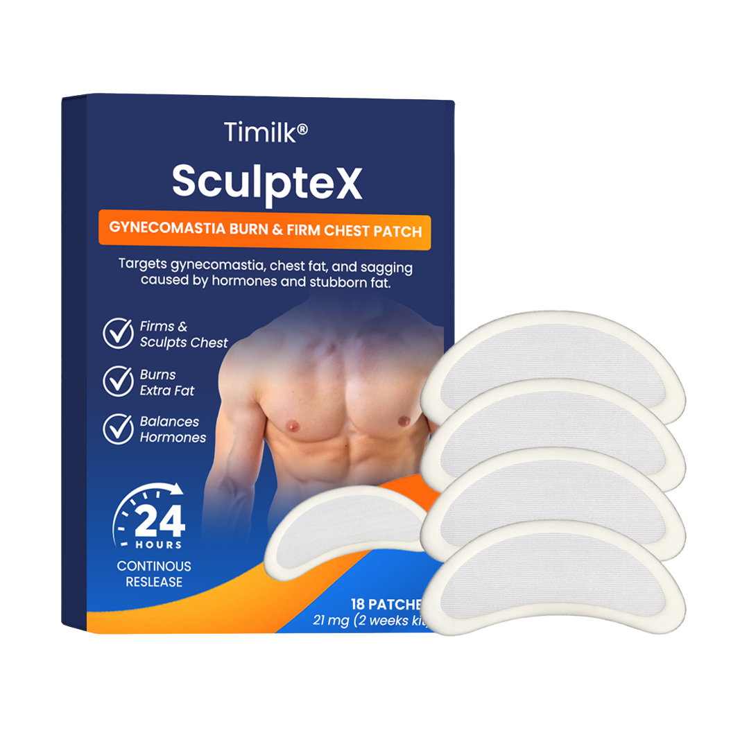 Sculptiva®  Gynekomastie Burn & Firm Brustpflaster – Für eine straffere, definiertere Männerbrust