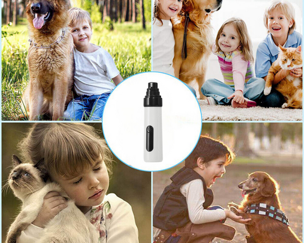 Groomy™ – Elektrischer Krallenschneider für Haustiere | Sicher & Präzise