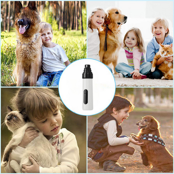 Groomy™ – Elektrischer Krallenschneider für Haustiere | Sicher & Präzise