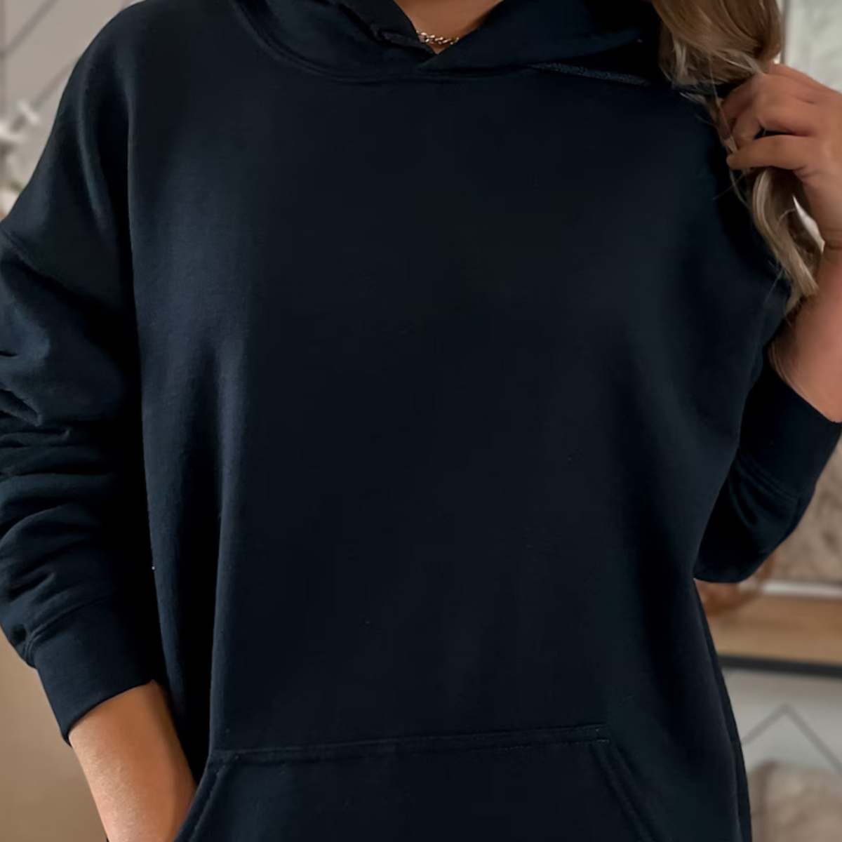 Kyra | Bequemes Kapuzenpulli "Forever chasing sunsets"