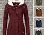 Johanna | Warme Baumwoll-Sherpa-Jacke