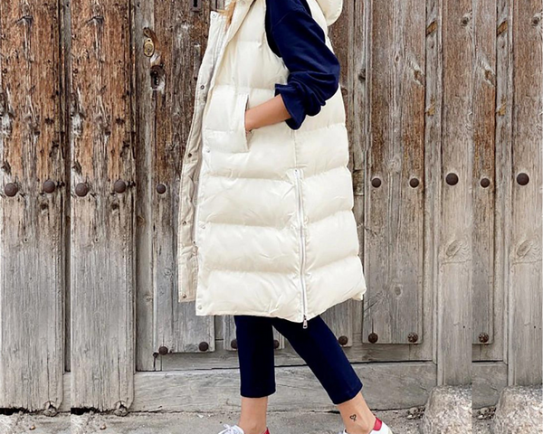 Soleil™ Ärmellose warme Jacke