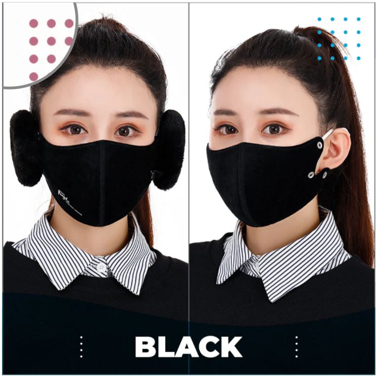 MuffyMask™ - Stylische Ohrenschützer-Maske für ultimativen Komfort & Wärme | Jetzt 1+1 GRATIS!